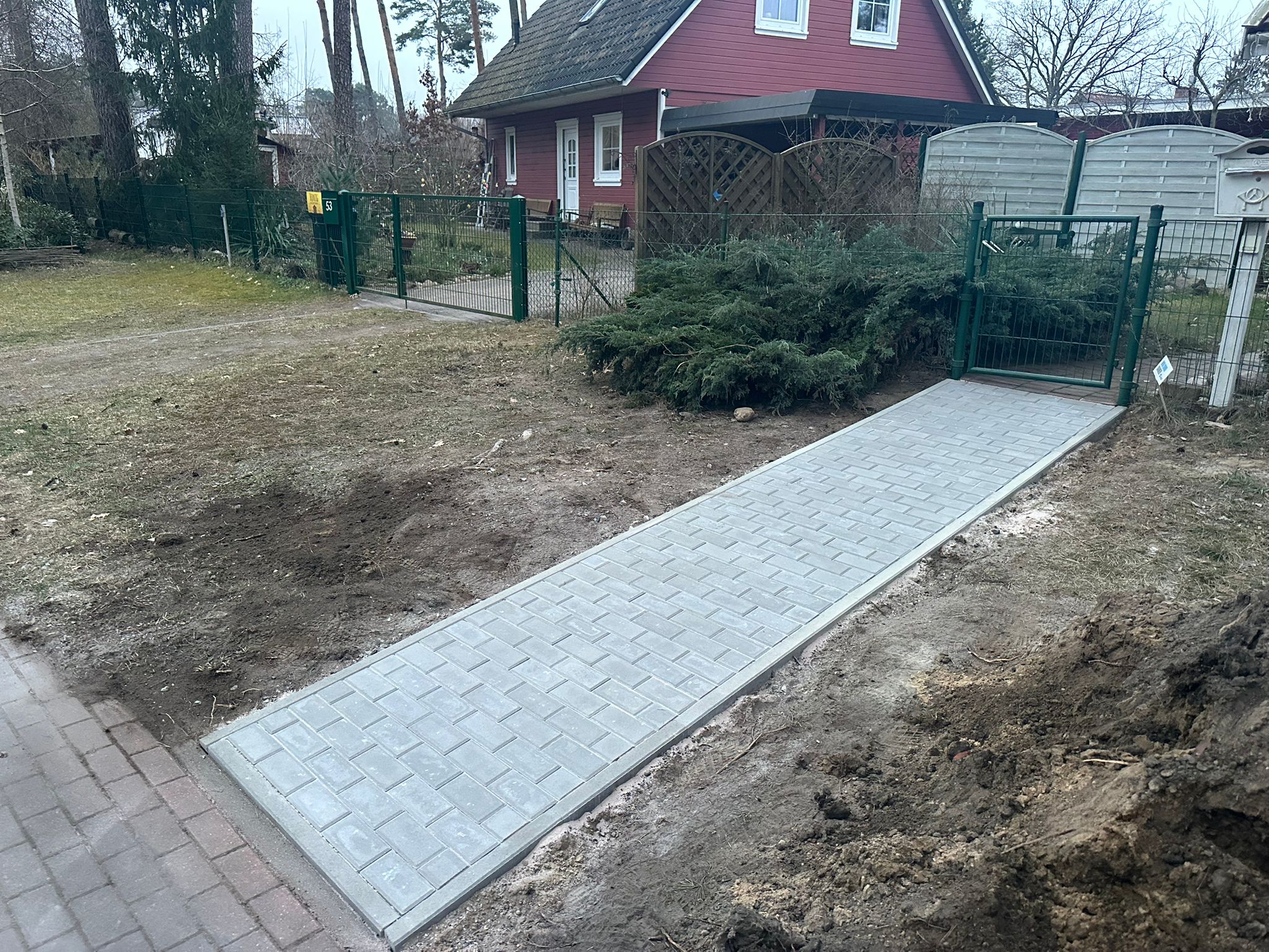 Pflasterarbeiten