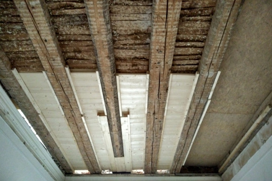 Holzschutz Deckenbalken